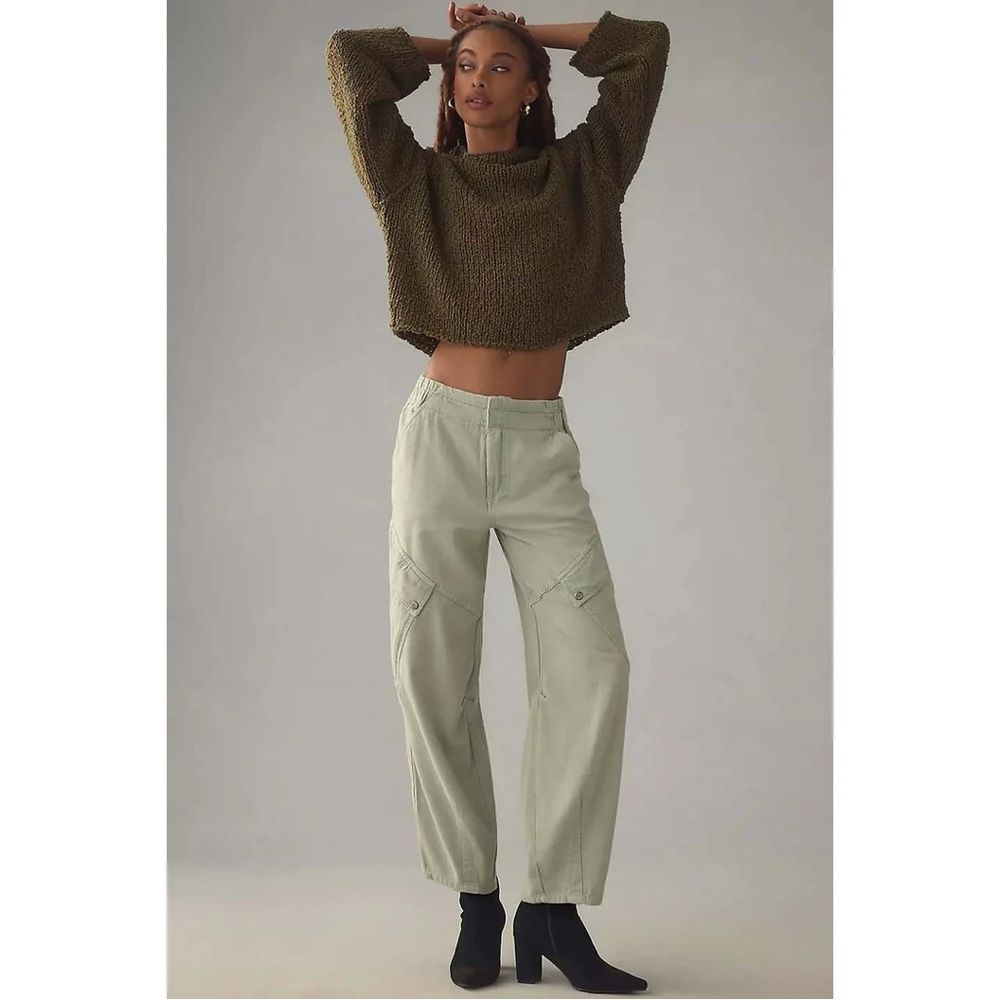 NWT Anthropologie Pilcro Barrel Utility Cargo Pants